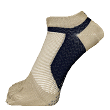 将图片加载到图库查看器,Made By Washi Five-Toe Arch Support Socks (no-show)