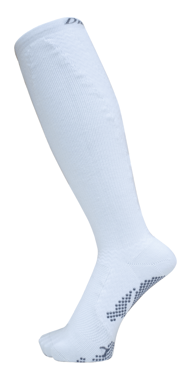 Round-Toe Arch & Calf Support High Socks