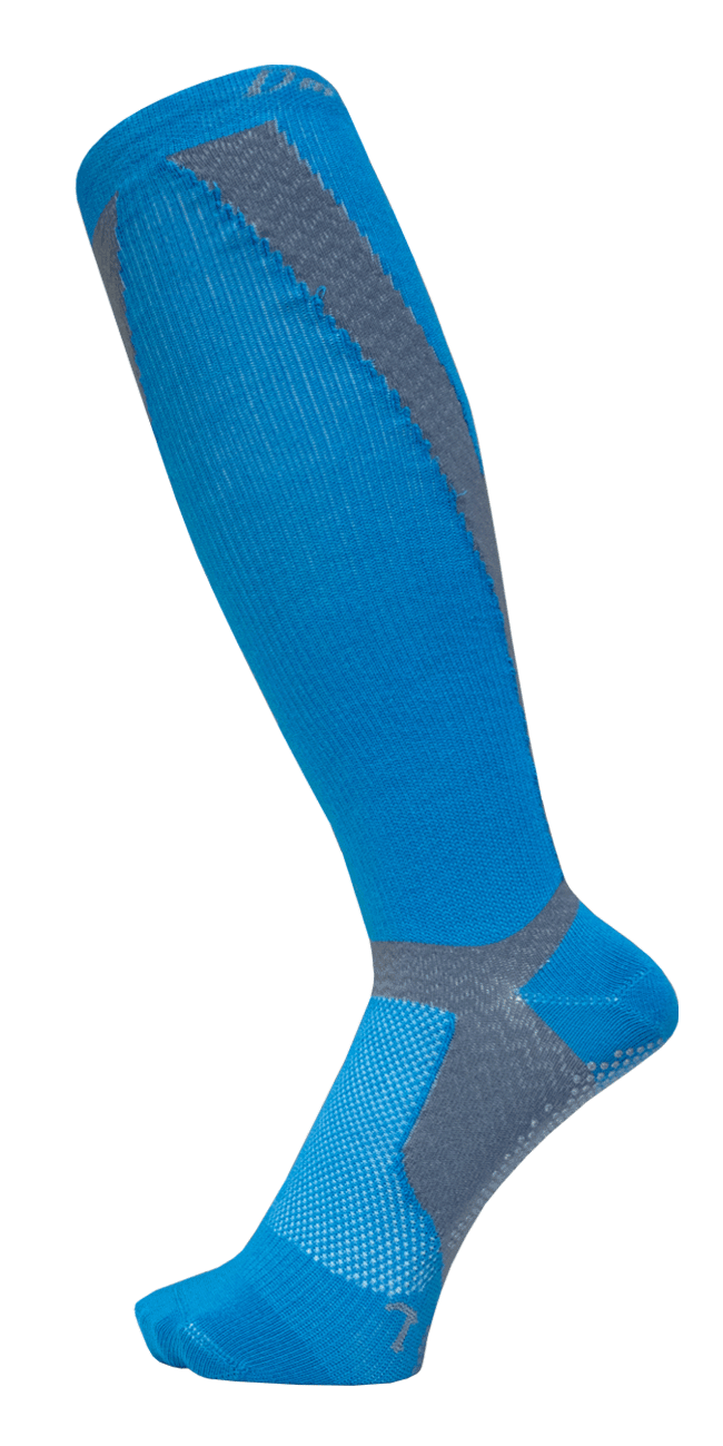 Round-Toe Arch & Calf Support High Socks