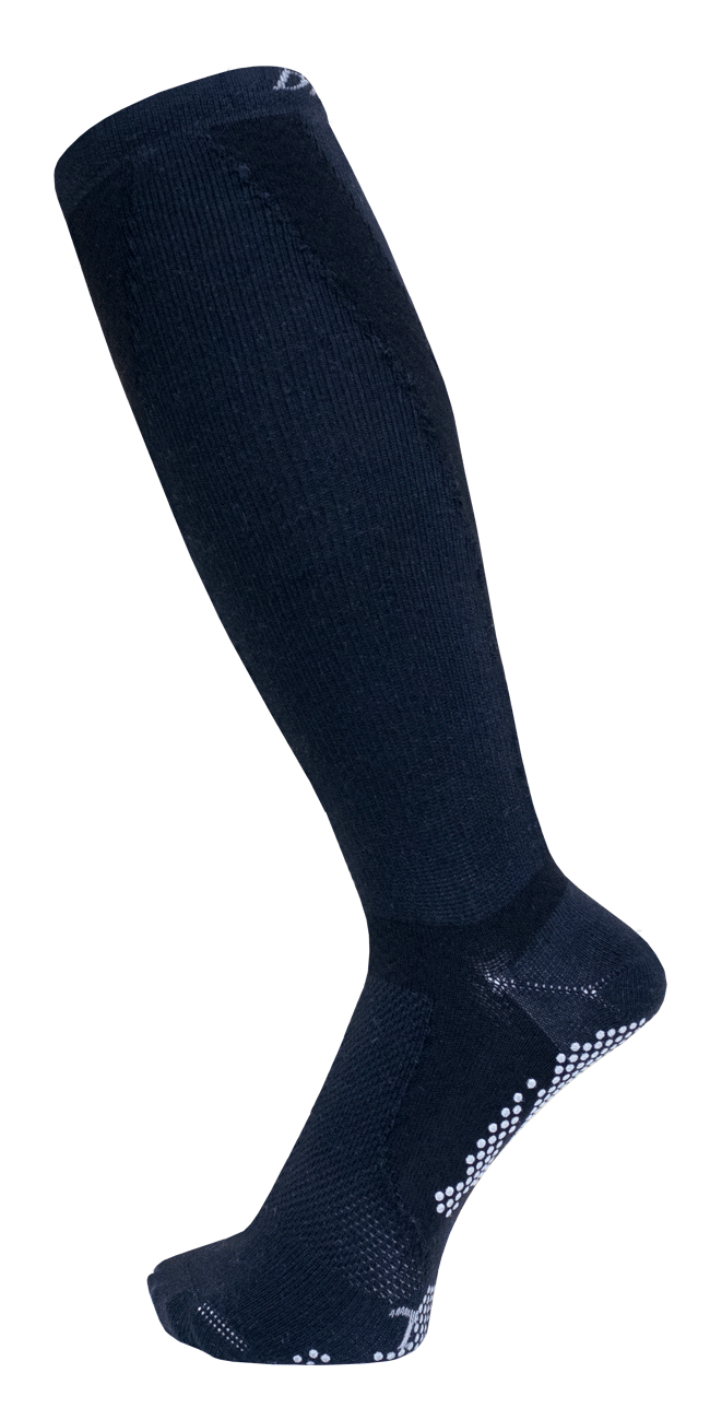 Round-Toe Arch & Calf Support High Socks