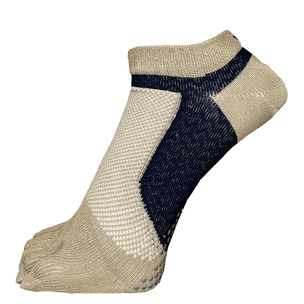 Made By Washi Five-Toe Arch Support Socks (no-show)