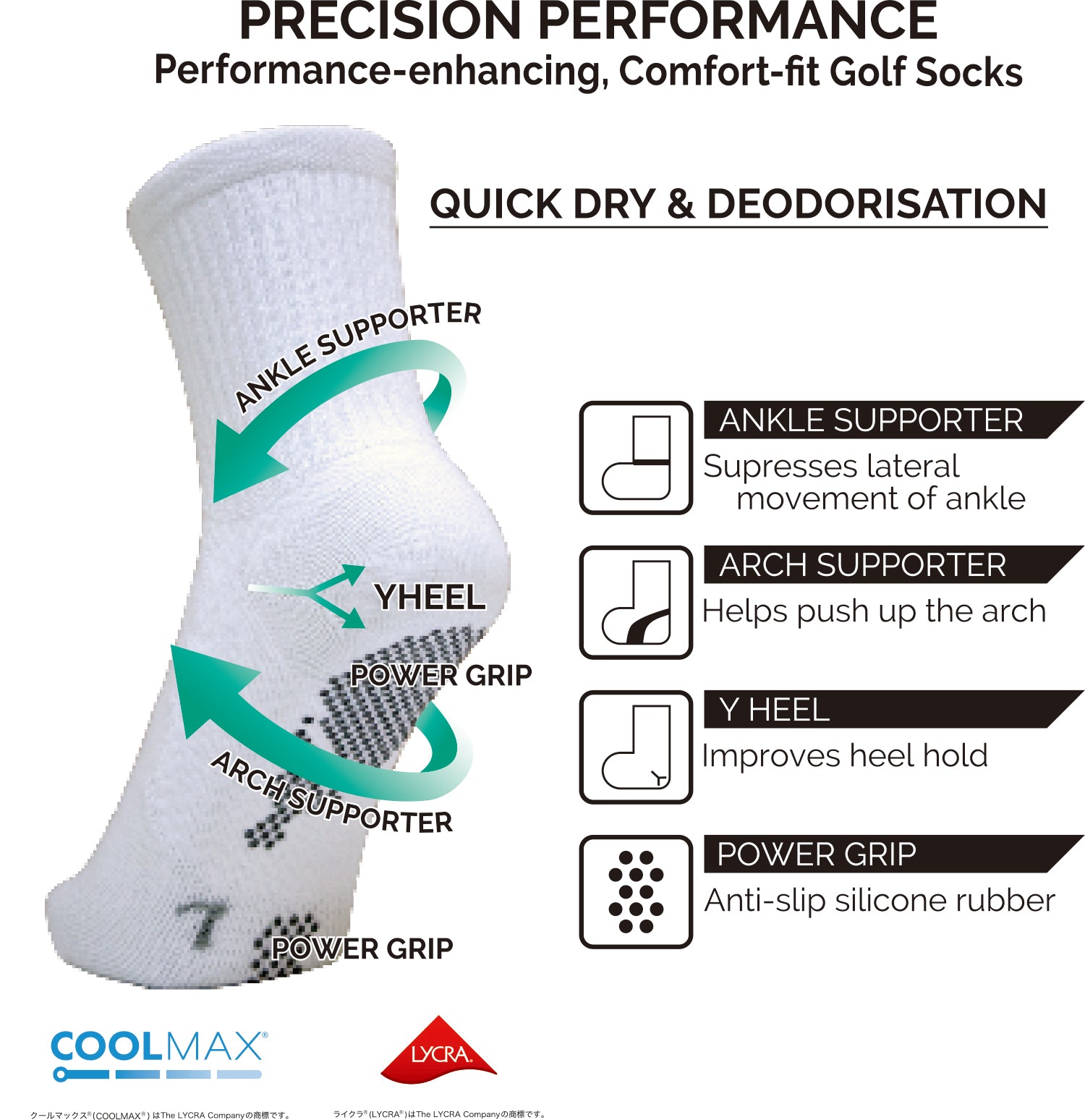 Dmyth Premium Support Socks Middle