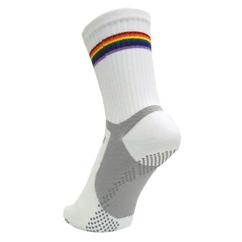 Five-Toe Arch Support Socks Rainbow Pattern (Middle Length) [Type 2]